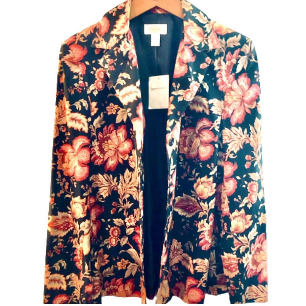 SALE!!! Talbots Women’s Floral Blazer